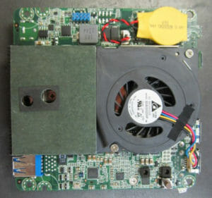 Carte de circuits imprimés du NUC d'Intel