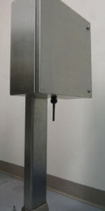 Antenne interne avec raccord étanche